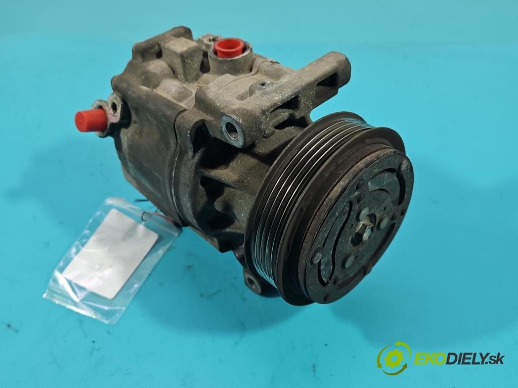 Fiat Idea 1.4 16V (843A1000) 95 HP manual 70 kW 1368 cm3 5- Kompresor: klimatizácie 5A7875200-51747318 (Kompresor klimatizácie)