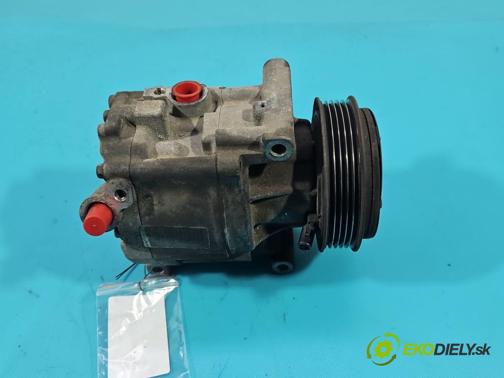 Fiat Idea 1.4 16V (843A1000) 95 HP manual 70 kW 1368 cm3 5- Kompresor: klimatizácie 5A7875200-51747318 (Kompresor klimatizácie)
