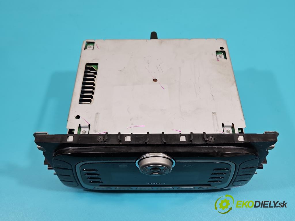 Ford Focus Mk2 2004-2011 1.6 tdci 109 HP manual 80 kW 1560 cm3 5- Radio originál 7M5T-18C939-EF