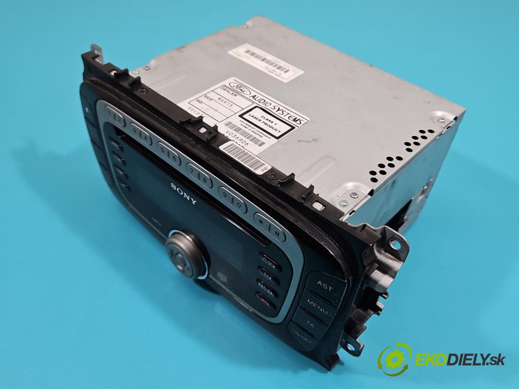 Ford Focus Mk2 2004-2011 1.6 tdci 109 HP manual 80 kW 1560 cm3 5- Radio originál 7M5T-18C939-EF