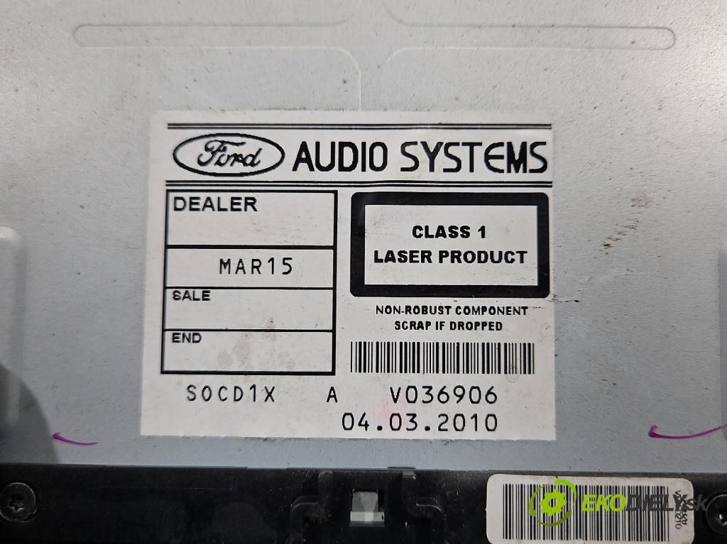 Ford Focus Mk2 2004-2011 1.6 tdci 109 HP manual 80 kW 1560 cm3 5- Radio originál 7M5T-18C939-EF