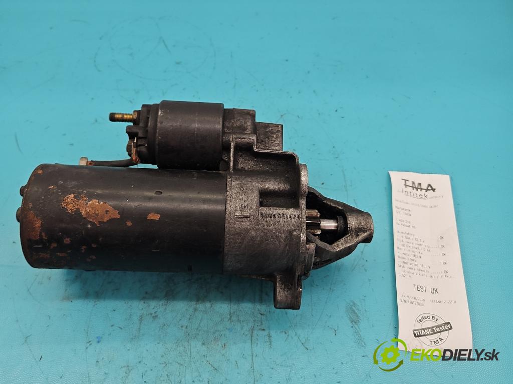 Vw Passat B5 1995-2005 1.9 tdi 90 HP manual 66 kW 1896 cm3 4- štartér 0001110122 (Štartér)
