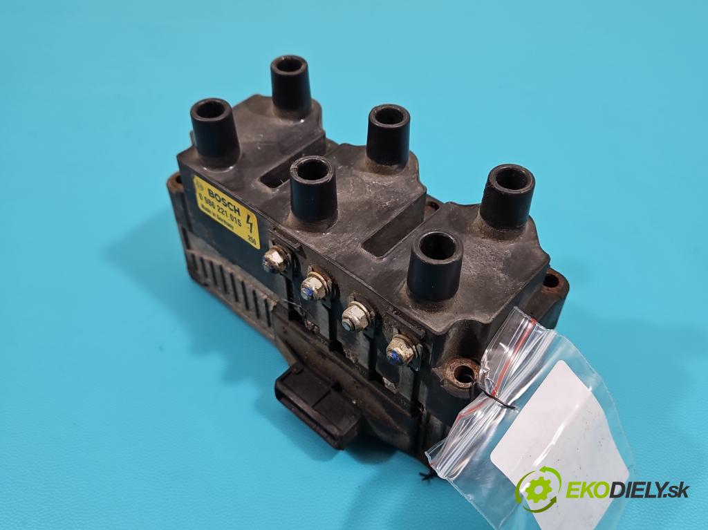 Vw Sharan I 1995-2010 2.8 V6 174 HP manual 128 kW 2792 cm3 5- cievka zapaľovacia 0986221015 (Zapaľovacie cievky, moduly)