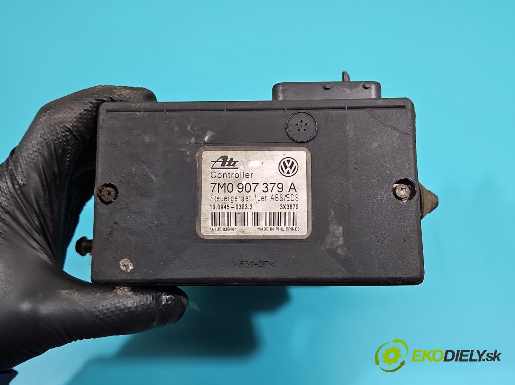 Vw Sharan I 1995-2010 2.8 V6 174 HP manual 128 kW 2792 cm3 5- čerpadlo abs 7M0907379A (Pumpa ABS)