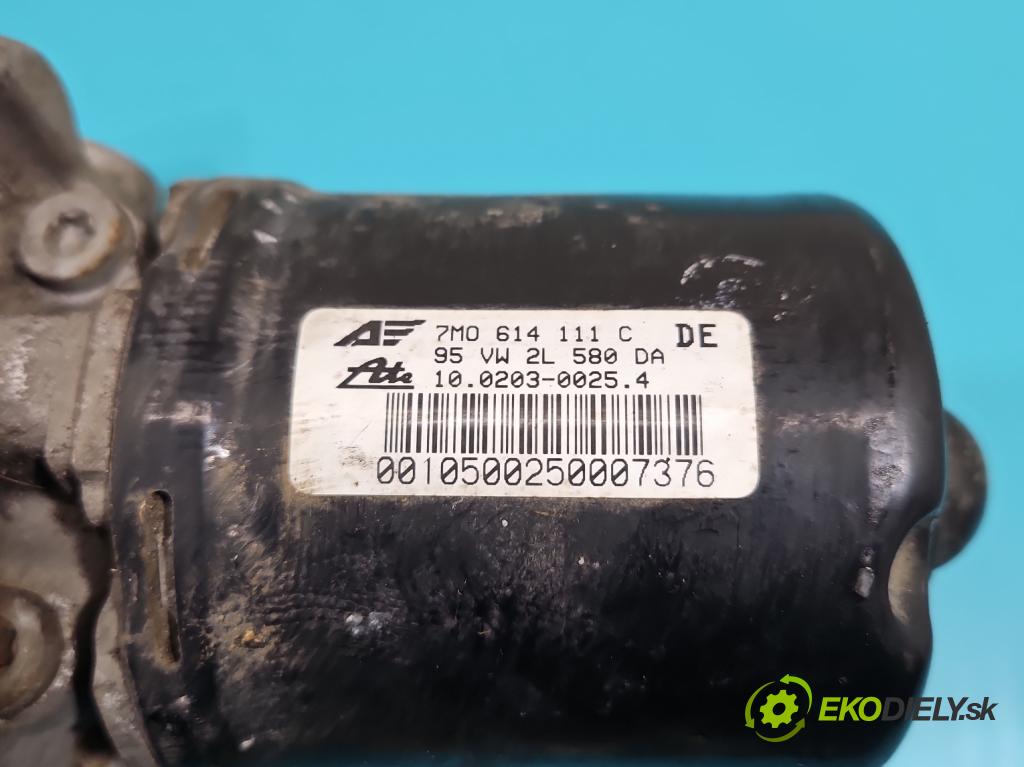 Vw Sharan I 1995-2010 2.8 V6 174 HP manual 128 kW 2792 cm3 5- čerpadlo abs 7M0907379A (Pumpa ABS)