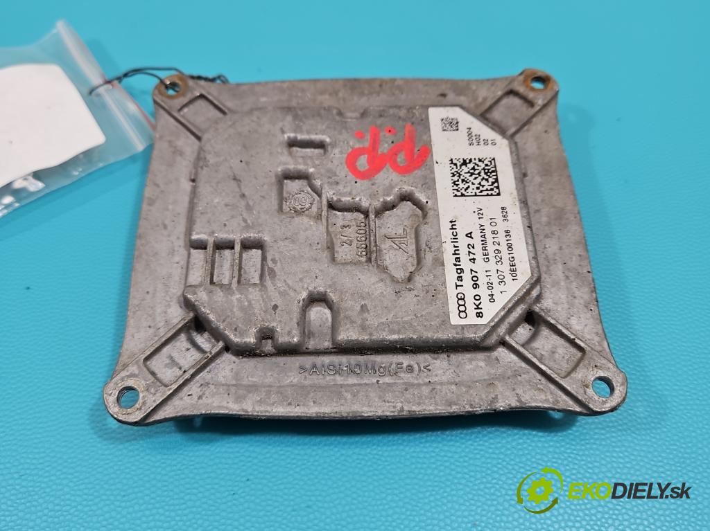 Audi A4 B8 2007-2015 2.0 tdi 143 HP automatic 105 kW 1968 cm3 5- střídač: xenon 8K0907472A (Riadiaca jednotka xenónu)