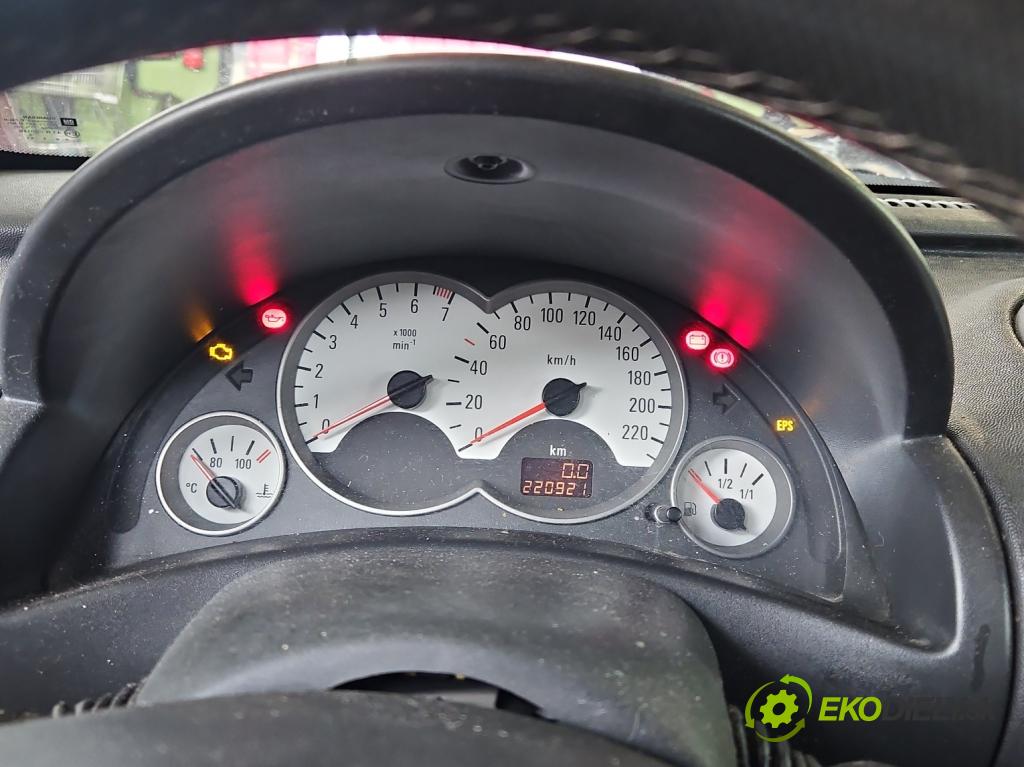 Opel Corsa C 2000-2006 1.2 16V 75 HP manual 55 kW 1199 cm3 3- riadiaca jednotka motora 0261207423