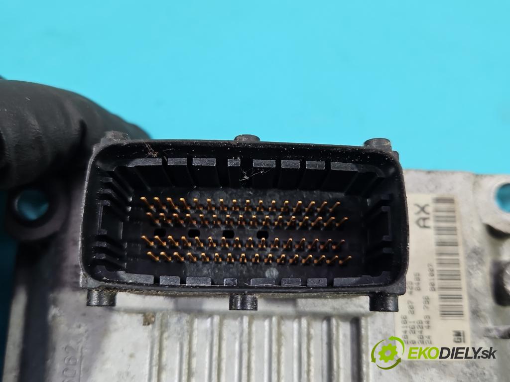 Opel Corsa C 2000-2006 1.2 16V 75 HP manual 55 kW 1199 cm3 3- riadiaca jednotka motora 0261207423