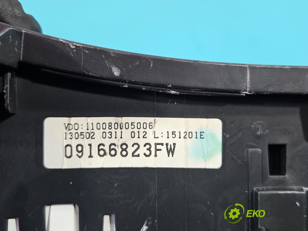 Opel Corsa C 2000-2006 1.2 16V 75 HP manual 55 kW 1199 cm3 3- riadiaca jednotka motora 0261207423