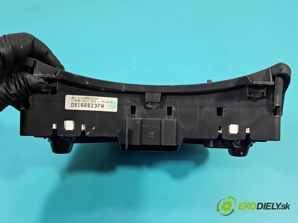 Opel Corsa C 2000-2006 1.2 16V 75 HP manual 55 kW 1199 cm3 3- riadiaca jednotka motora 0261207423