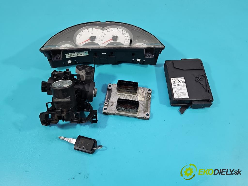 Opel Corsa C 2000-2006 1.2 16V 75 HP manual 55 kW 1199 cm3 3- riadiaca jednotka motora 0261207423
