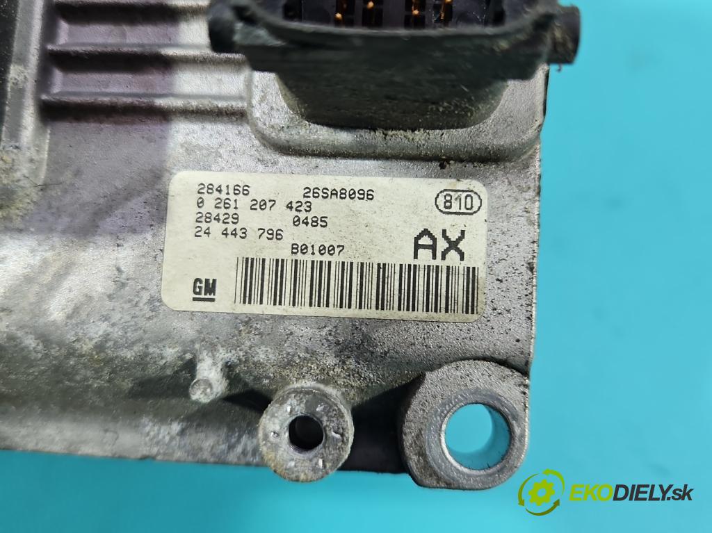 Opel Corsa C 2000-2006 1.2 16V 75 HP manual 55 kW 1199 cm3 3- riadiaca jednotka motora 0261207423