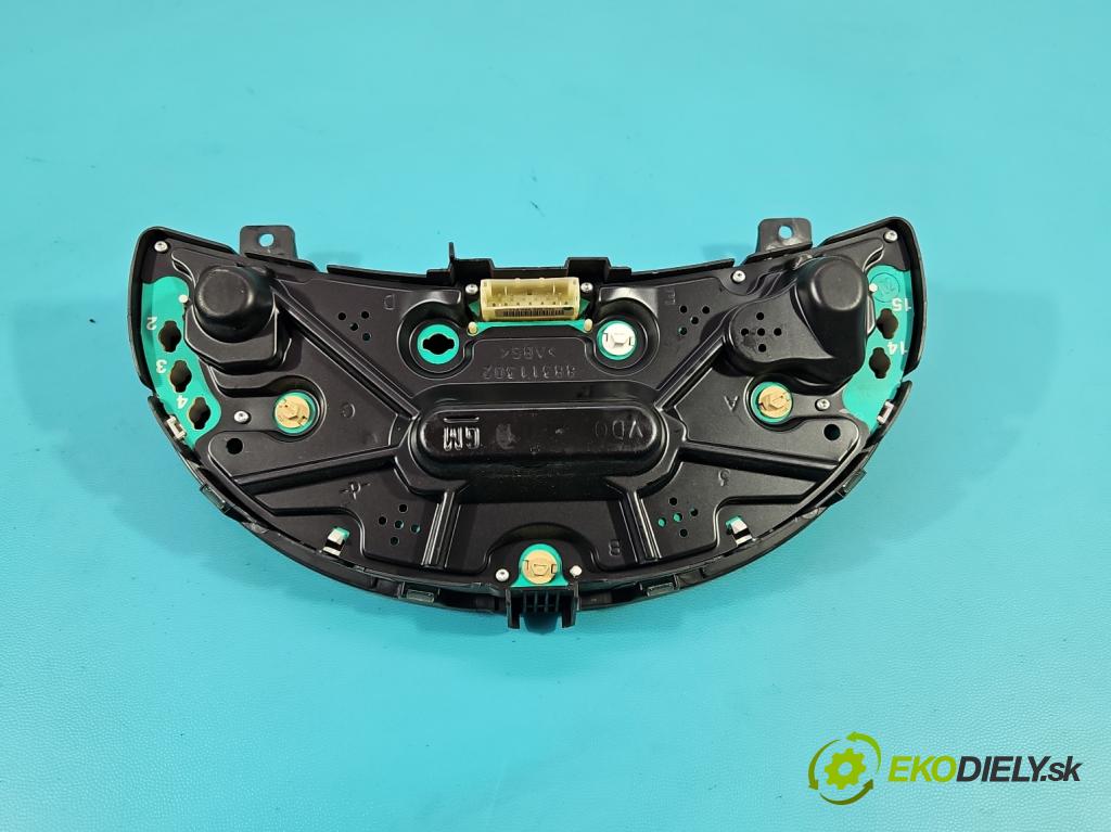 Opel Corsa C 2000-2006 1.2 16V 75 HP manual 55 kW 1199 cm3 3- riadiaca jednotka motora 0261207423