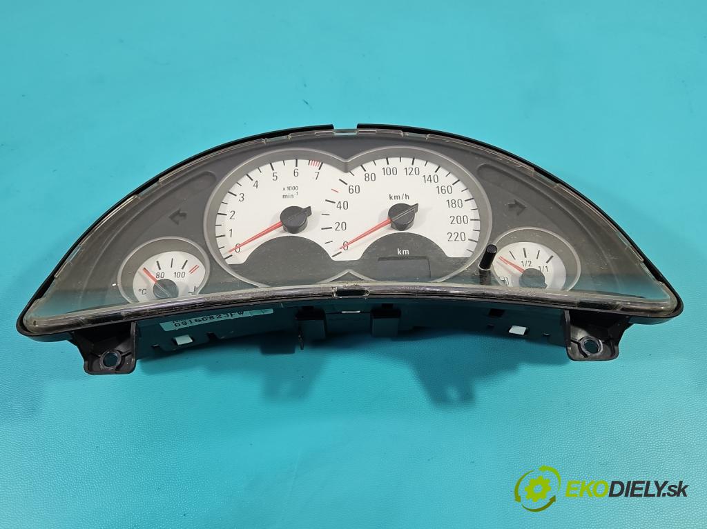 Opel Corsa C 2000-2006 1.2 16V 75 HP manual 55 kW 1199 cm3 3- riadiaca jednotka motora 0261207423