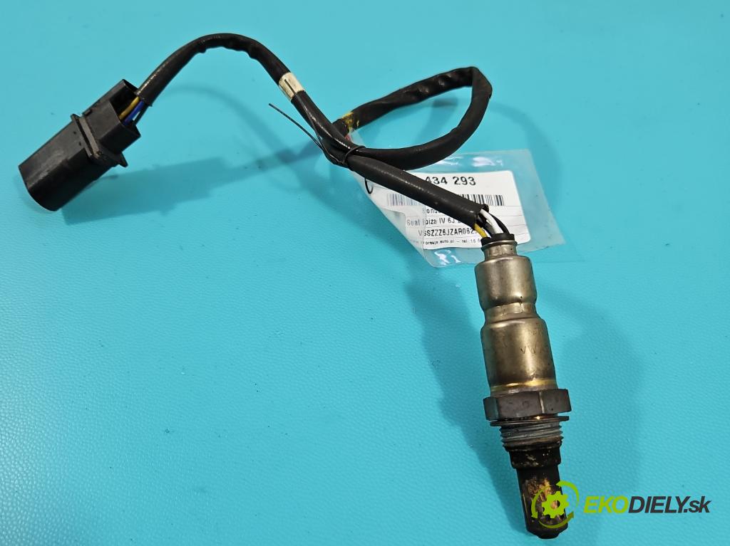 Seat Ibiza IV 6J 2008-2017 1.6 tdi 90 HP manual 66 kW 1598 cm3 5- Sonda lambda 03L906262D (Lambda sonda)