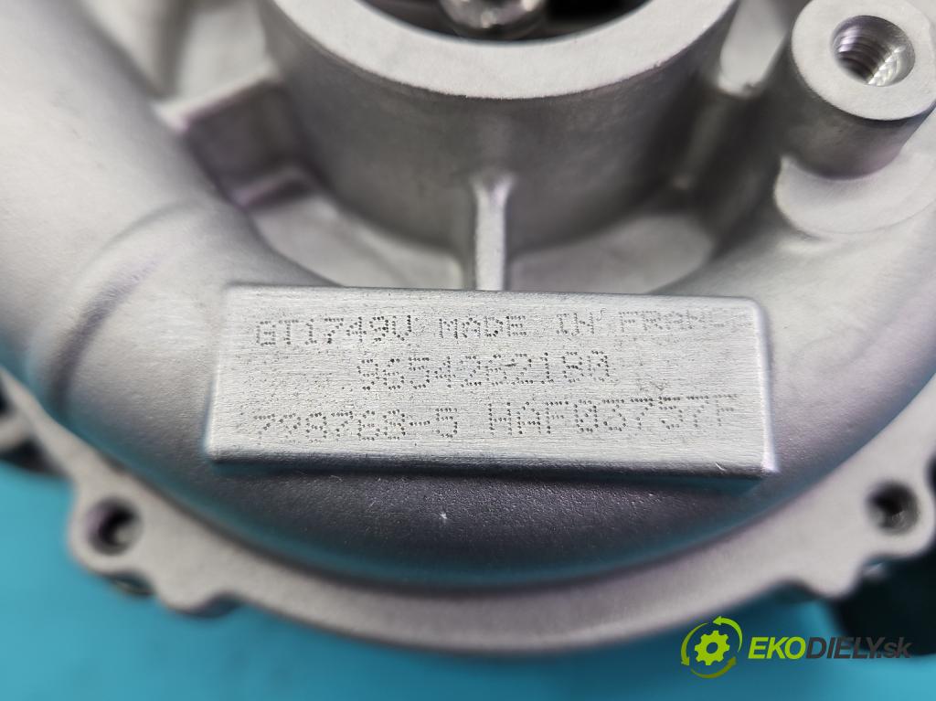 Ford C-Max I 2003-2010 2.0 tdci 136hp manual 100 kW 1997 cm3 5- Turbodmychadlo repasováno 728768-5