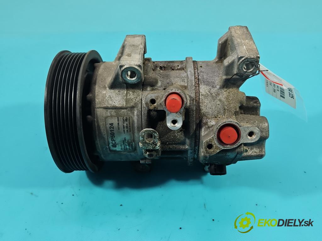 Toyota Avensis II T25 2003-2008 2.2 D-CAT 177 HP manual 130 kW 2231 cm3 5- Kompresor: klimatizácie 447190-3660 (Kompresor klimatizácie)