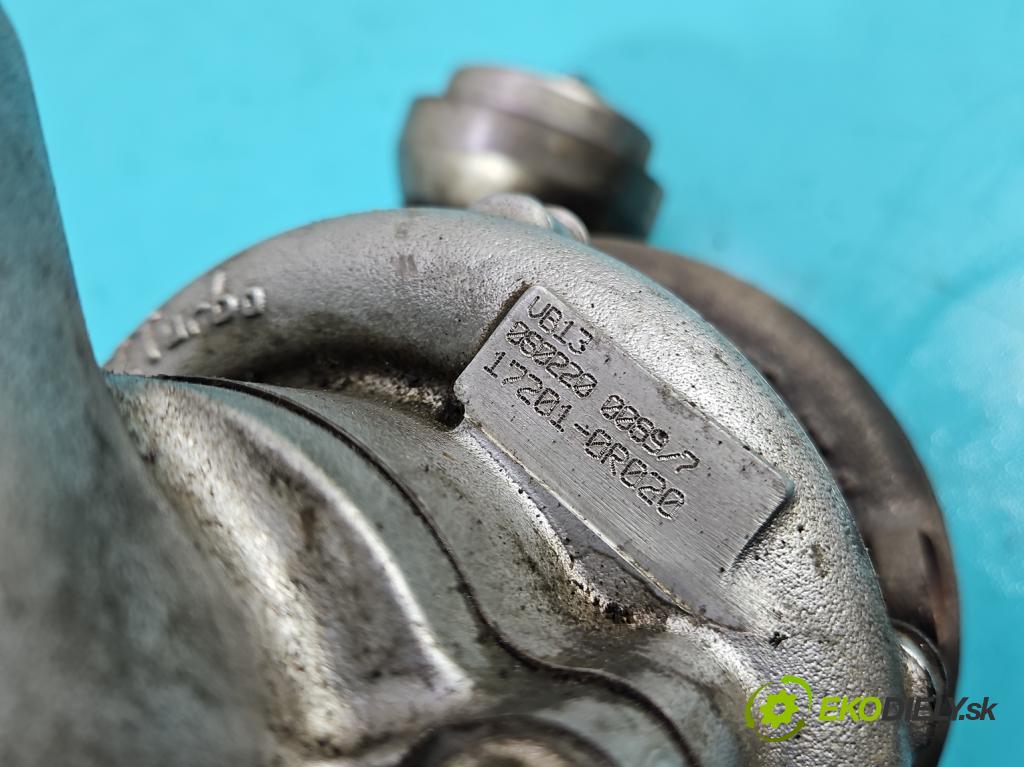 Toyota Avensis II T25 2003-2008 2.2 D-CAT 177 hp manual 130 kW 2231 cm3 5- Turbodmychadlo VB13 (Turbodúchadla (kompletní))