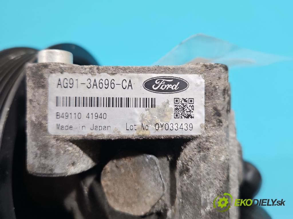 Ford Mondeo Mk4 2007-2014 2.0 tdci 140 HP automatic 103 kW 1997 cm3 5- čerpadlo posilovač AG91-3A696-CA (Servočerpadlo, pumpa riadenia)