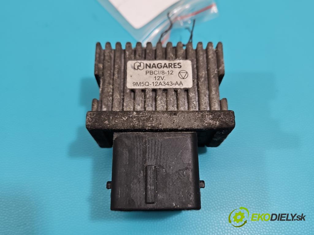 Ford Mondeo Mk4 2007-2014 2.0 tdci 140 HP automatic 103 kW 1997 cm3 5- Relé: svíčky: zařicích: 9M5Q-12A343-AA (Relé)