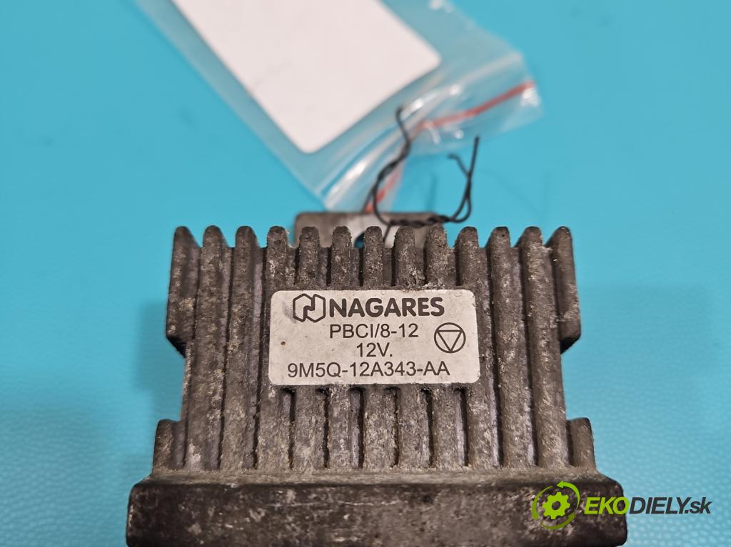 Ford Mondeo Mk4 2007-2014 2.0 tdci 140 HP automatic 103 kW 1997 cm3 5- Relé: svíčky: zařicích: 9M5Q-12A343-AA (Relé)