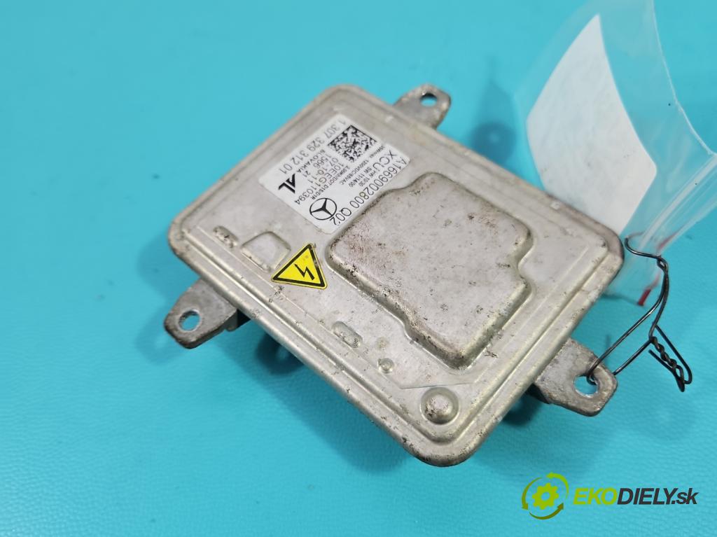 Mercedes B W246  2011-2018 1.8 CDI 109 HP automatic 80 kW 1796 cm3 5- střídač: xenon A1669002800 (Riadiaca jednotka xenónu)