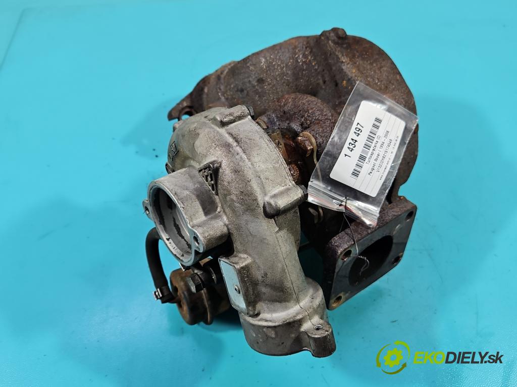 Peugeot Boxer I 1994-2006 2,5.0 td 103 hp manual 76 kW 2446 cm3 5- Turbodmychadlo K16-308816 (Turbodúchadla (kompletní))