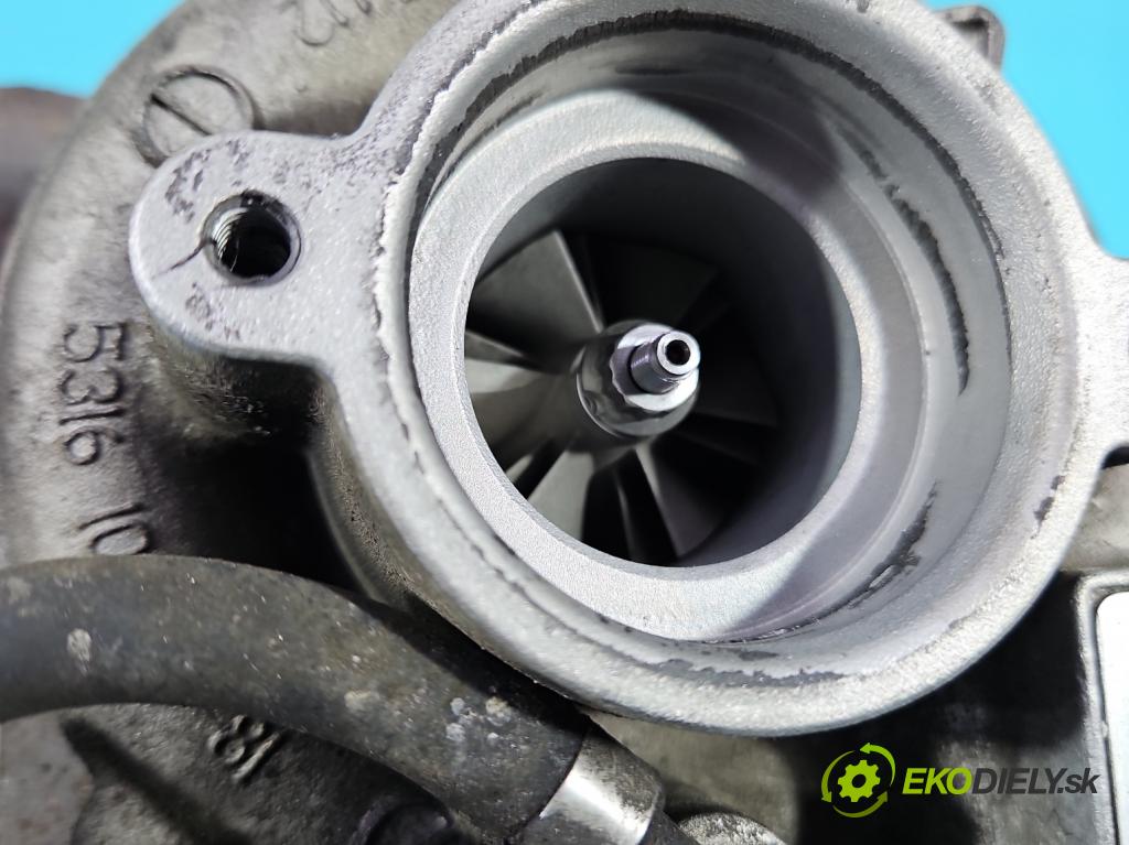 Peugeot Boxer I 1994-2006 2,5.0 td 103 hp manual 76 kW 2446 cm3 5- Turbodmychadlo K16-308816 (Turbodúchadla (kompletní))