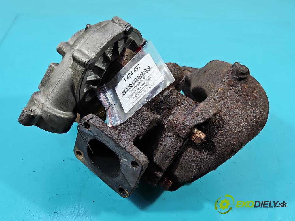 Peugeot Boxer I 1994-2006 2,5.0 td 103 hp manual 76 kW 2446 cm3 5- Turbodmychadlo K16-308816 (Turbodúchadla (kompletní))