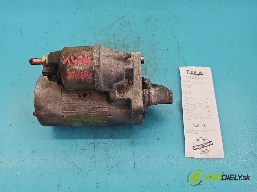 Fiat Punto I 1993-1999 1.1 54 HP manual 40 kW 1108 cm3 5- štartér  (Štartér)