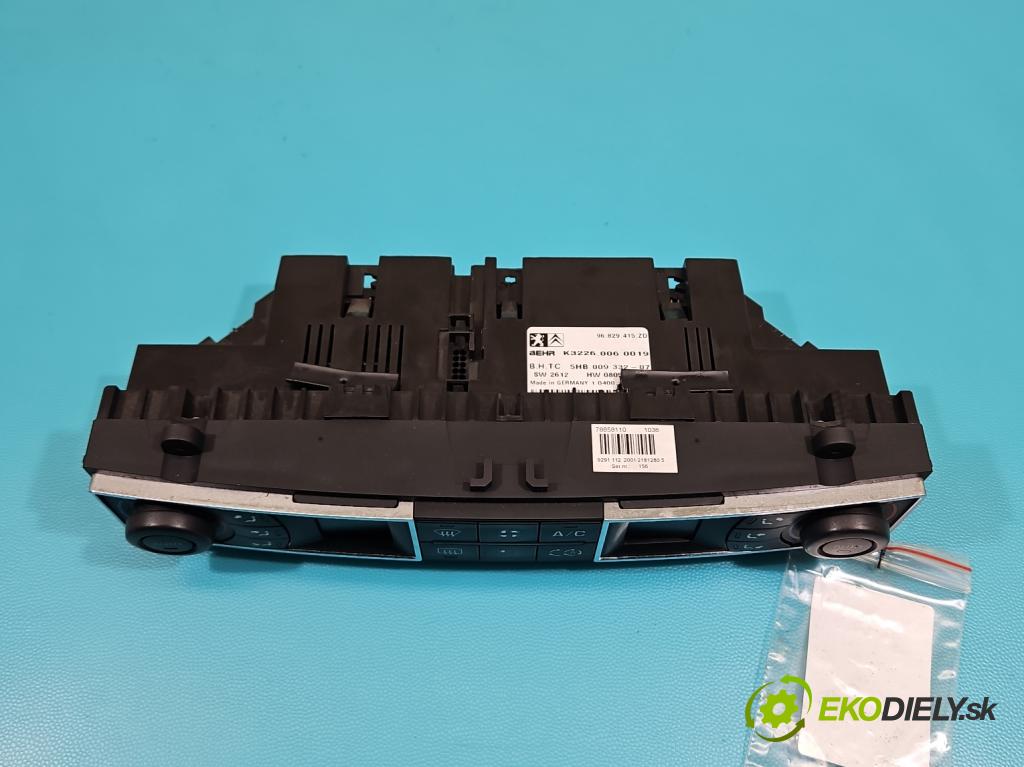 Citroen C5 II 2008-2017 1.6 hdi 109 HP manual 80 kW 1560 cm3 4- panel kúrenia 96829415ZD