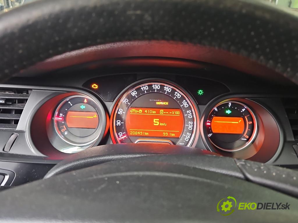 Citroen C5 II 2008-2017 1.6 hdi 109 HP manual 80 kW 1560 cm3 4- prístrojovka/ budíky 9666326480 (Prístrojová doska, displej)