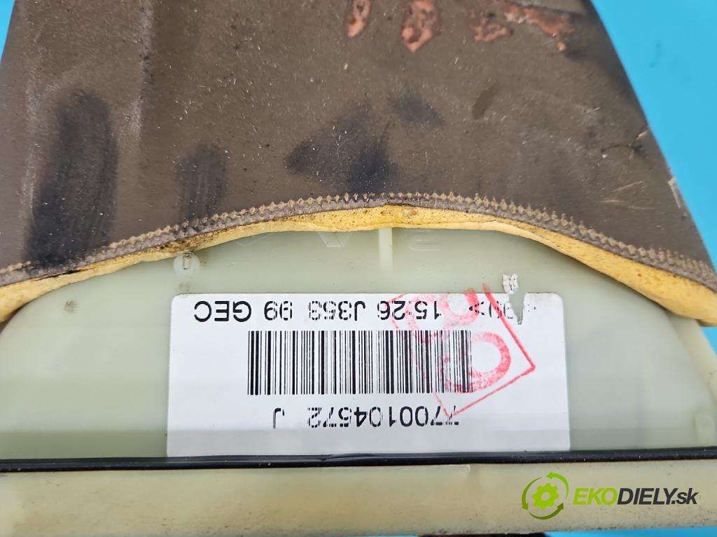 Renault Clio II 1998-2012 1,2.0 60 HP manual 44 kW 1149 cm3 5- Páka: Změny: stupeň,rýchlosť 7700104572J (Rýchlostná páka (kulisa))