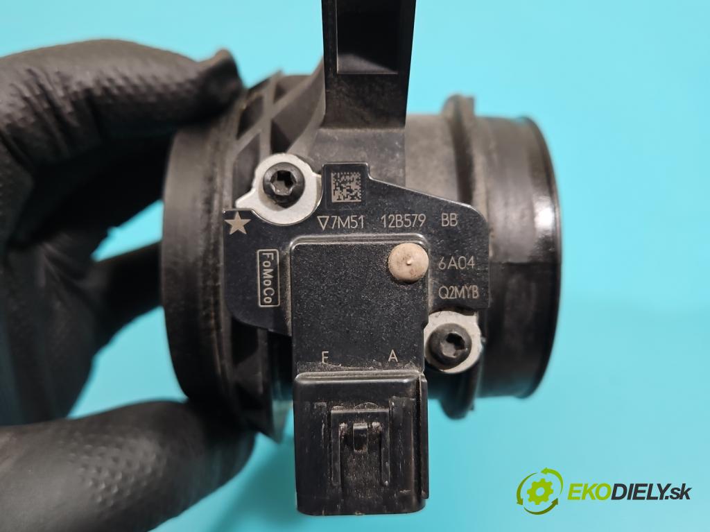 Ford Focus Mk2 2004-2011 1.6 tdci 109 HP manual 80 kW 1560 cm3 5- průtokoměr: 7M51-9A673-EJ (Váha vzduchu)