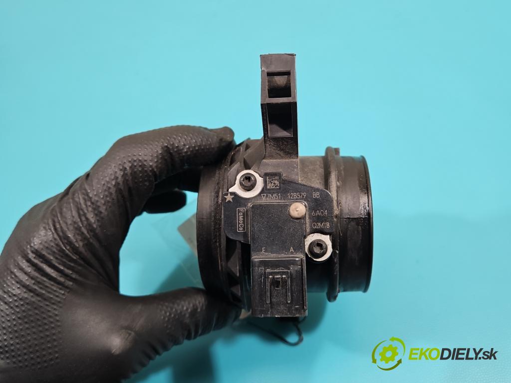 Ford Focus Mk2 2004-2011 1.6 tdci 109 HP manual 80 kW 1560 cm3 5- průtokoměr: 7M51-9A673-EJ (Váha vzduchu)