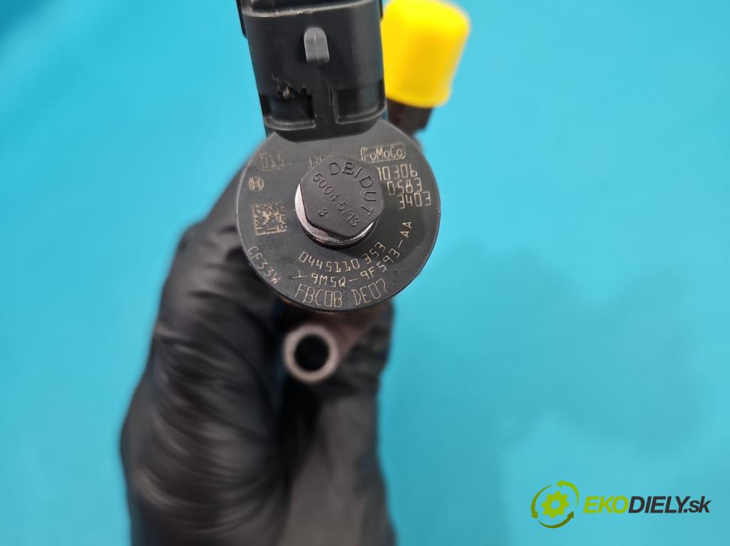 Ford Focus Mk2 2004-2011 1.6 tdci 109 HP manual 80 kW 1560 cm3 5- vstrek 0445110353 (Vstrekovač paliva)