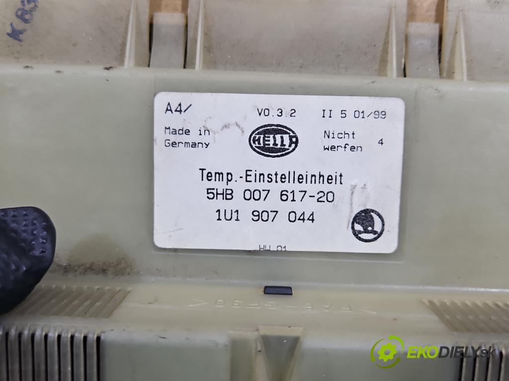 Skoda Octavia I 1996-2010 1.9 tdi 110 HP manual 81 kW 1896 cm3 5- panel kúrenia 1U1907044