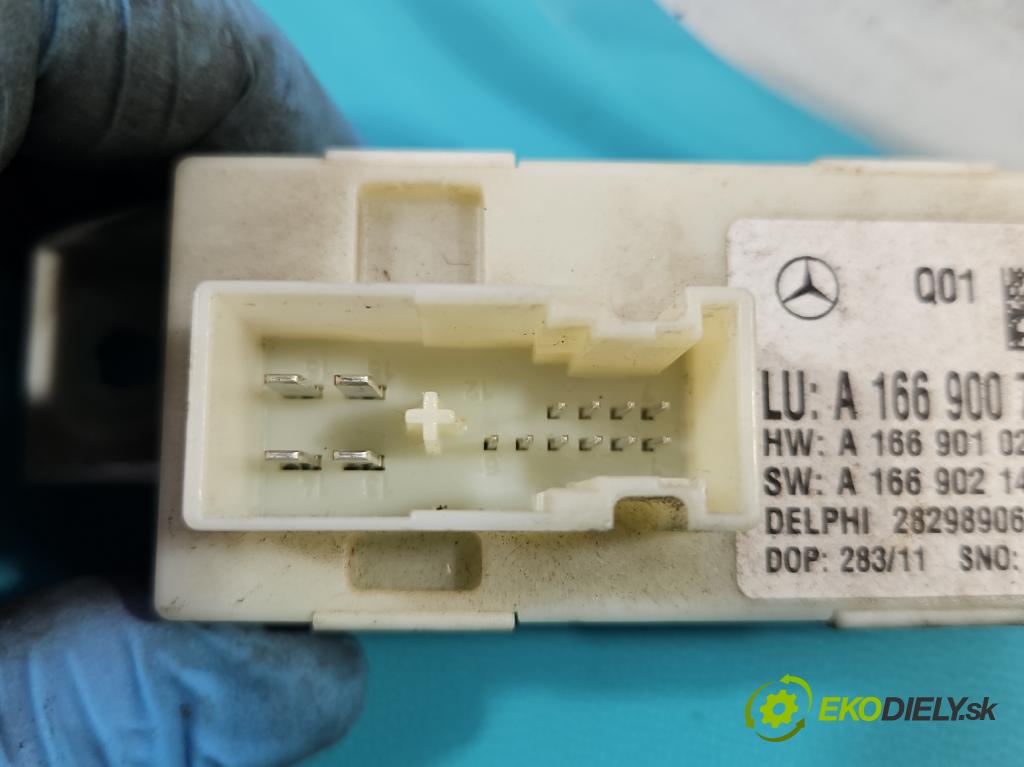 Mercedes B W246  2011-2018 1.8 CDI 109 HP automatic 80 kW 1796 cm3 5- riadiaca jednotka ostatné A1669007101