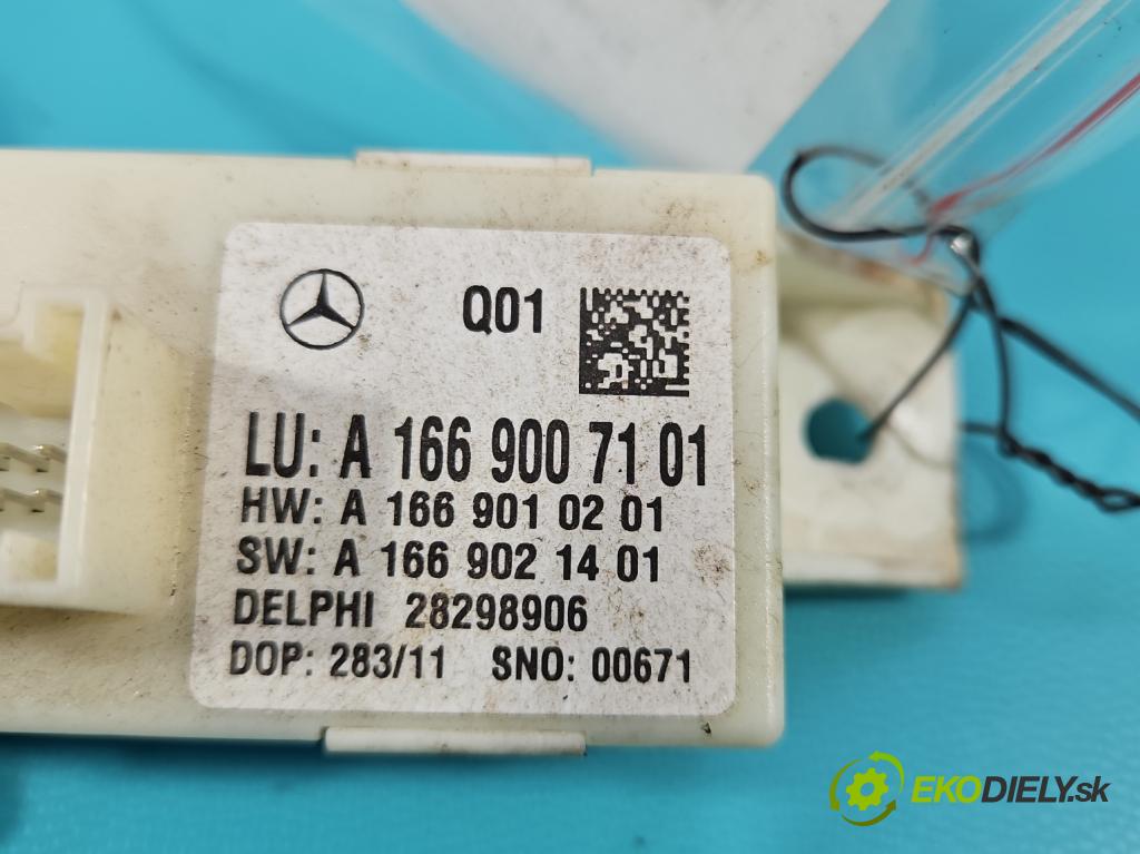 Mercedes B W246  2011-2018 1.8 CDI 109 HP automatic 80 kW 1796 cm3 5- riadiaca jednotka ostatné A1669007101