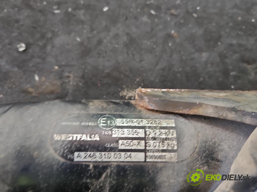 Mercedes B W246  2011-2018 1.8 CDI 109 hp automatic 80 kW 1796 cm3 5- oko tažné A2463100304 (Tažná zařízení)