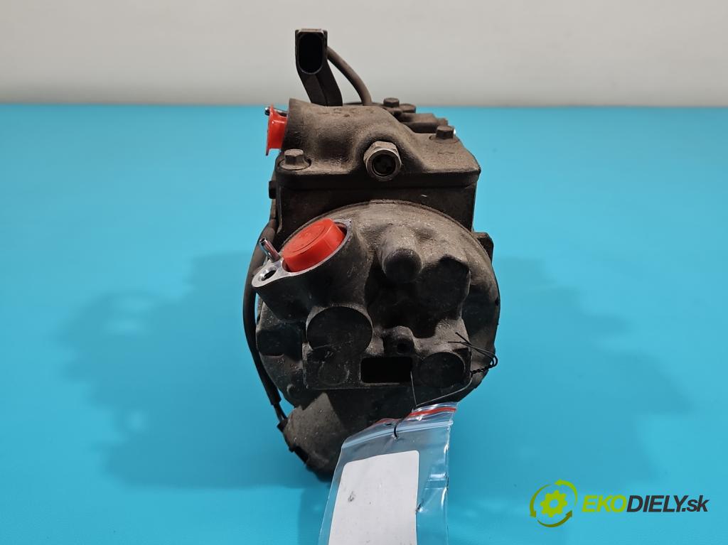 Skoda Fabia II 2007-2014 1.2 12V 69KM manual 51 kW 1198 cm3 5- Kompresor: klimatizácie 6Q0820808G (Kompresor klimatizácie)