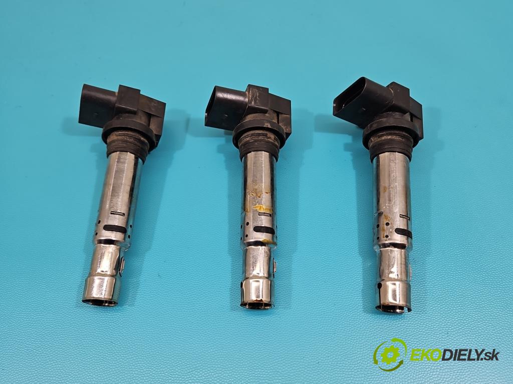 Skoda Fabia II 2007-2014 1.2 12V 69KM manual 51 kW 1198 cm3 5- cievka zapaľovacia 036905715G (Zapaľovacia cievka)