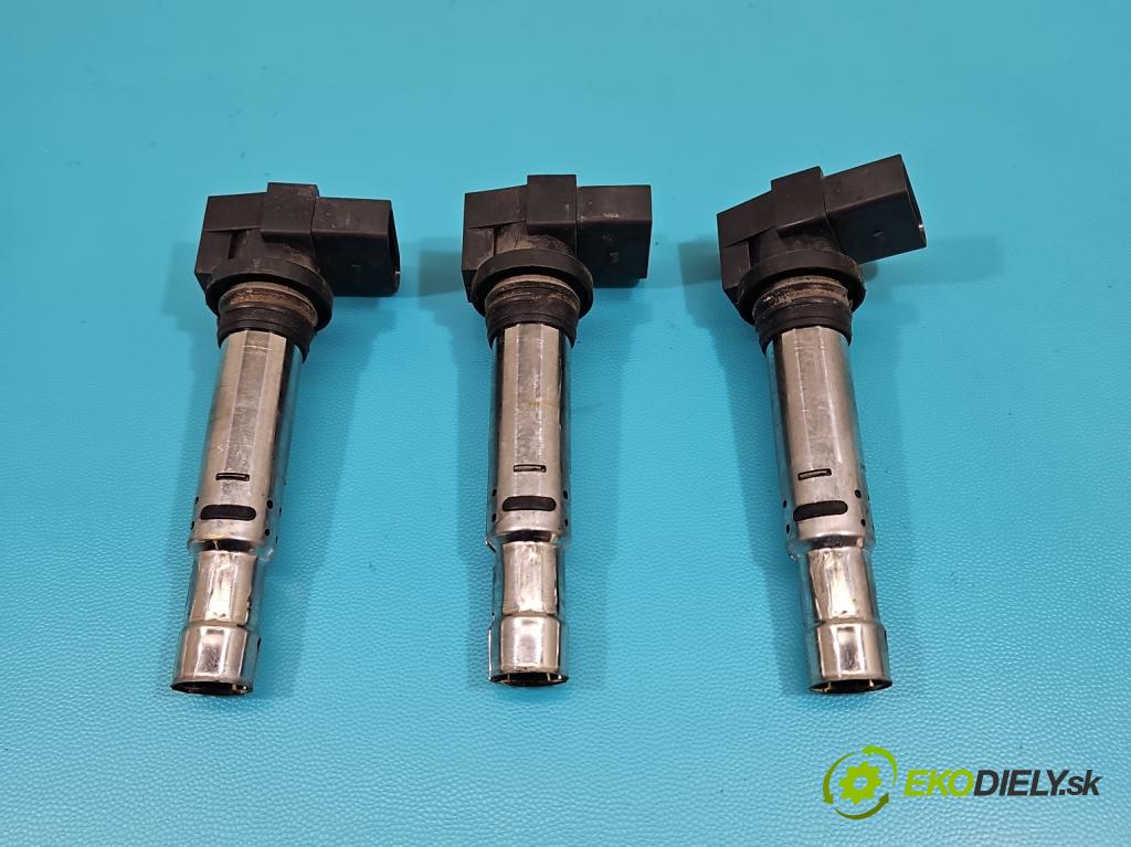 Skoda Fabia II 2007-2014 1.2 12V 69KM manual 51 kW 1198 cm3 5- cievka zapaľovacia 036905715G (Zapaľovacia cievka)