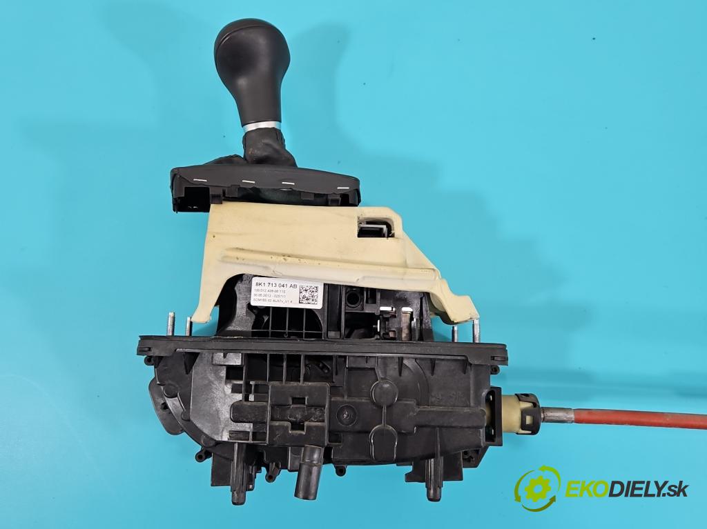 Audi A4 B8 2007-2015 2.0 TFSI 211KM automatic 155 kW 1984 cm3 5- Páka: Změny: stupeň,rýchlosť 8K1713041AB (Rýchlostná páka (kulisa))