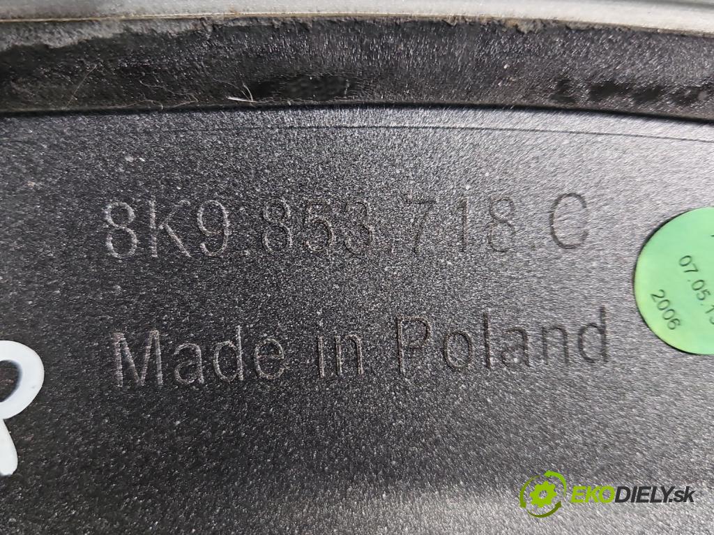 Audi A4 B8 2007-2015 2.0 TFSI 211KM automatic 155 kW 1984 cm3 5- lišta blatník: přední pravé 8K9853718C