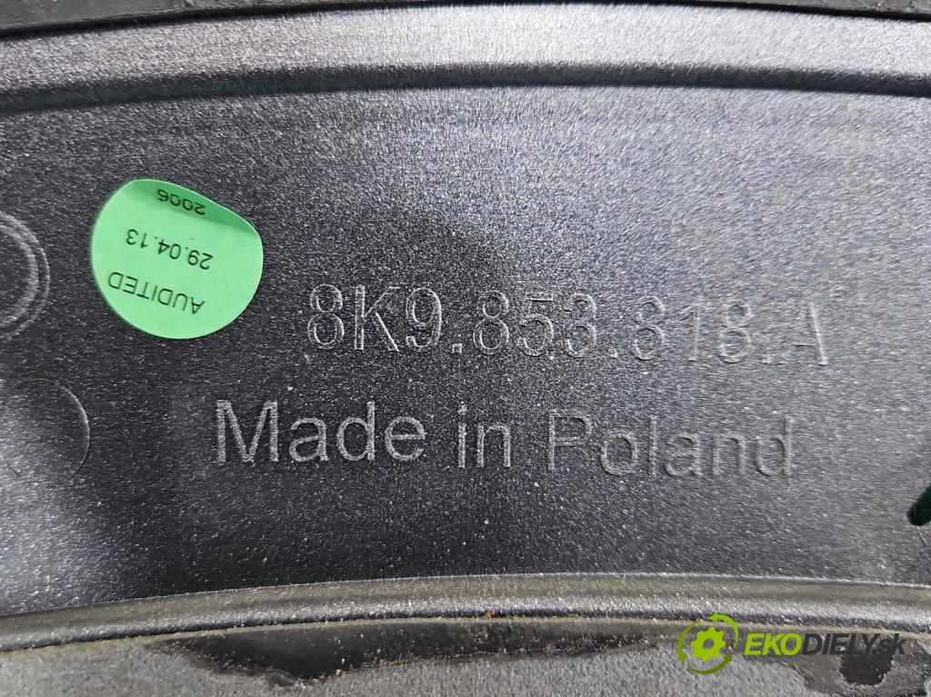 Audi A4 B8 2007-2015 2.0 TFSI 211KM automatic 155 kW 1984 cm3 5- lišta blatník: zadní pravé 8K9853818A (Lišty)