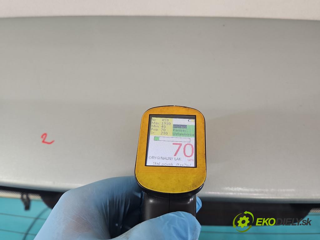 Skoda Fabia II 2007-2014 1.2 12V 69KM manual 51 kW 1198 cm3 5- zadní kufrové dveře  (Zadní kapoty)