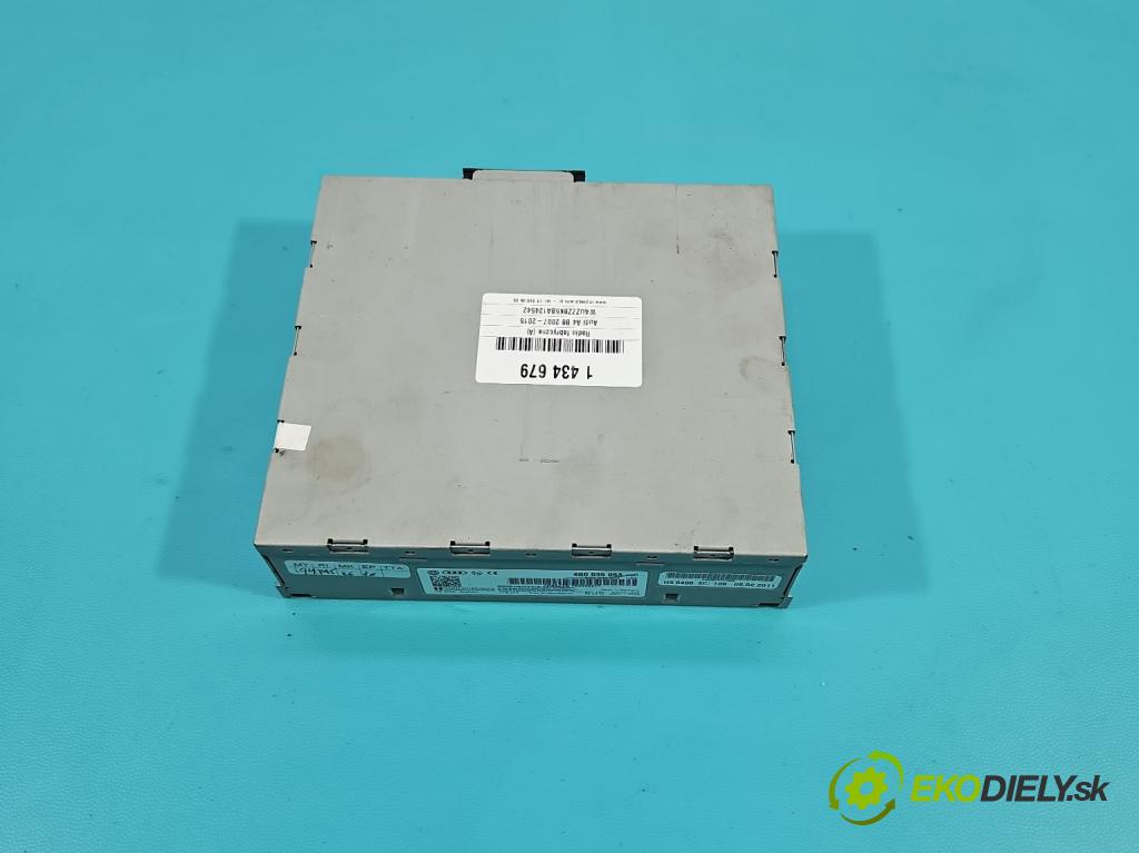 Audi A4 B8 2007-2015 2.0 tdi 143 HP automatic 105 kW 1968 cm3 5- Radio originál 4G0035053