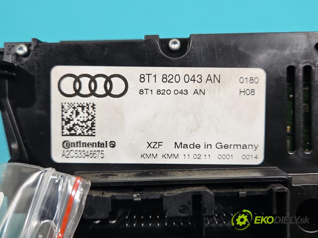 Audi A4 B8 2007-2015 2.0 tdi 143 HP automatic 105 kW 1968 cm3 5- panel kúrenia 8T1820043AN