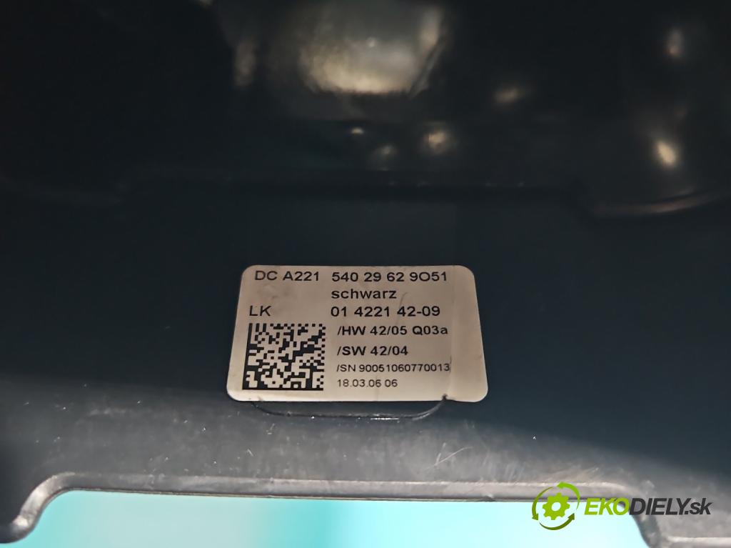 Mercedes S W221 2005-2013 3.0 CDI 211KM automatic 155 kW 2987 cm3 4- prepínač komplex: A1645403245 (Prepínacie páčky pod volantom)